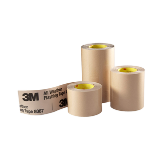 3M Flexibles Dehnbares Dichtband mit geteiltem Schutzpapier 8067E FAST-F, Braun, 60 mm x 25 m, 0.25 mm