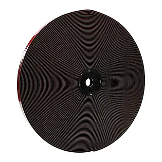 3M Dual Lock Flexibler Druckverschluss SJ3870, Schwarz, 19 mm x 41 m, 6.1 mm, 40 Köpfe/cm², Außenbereich