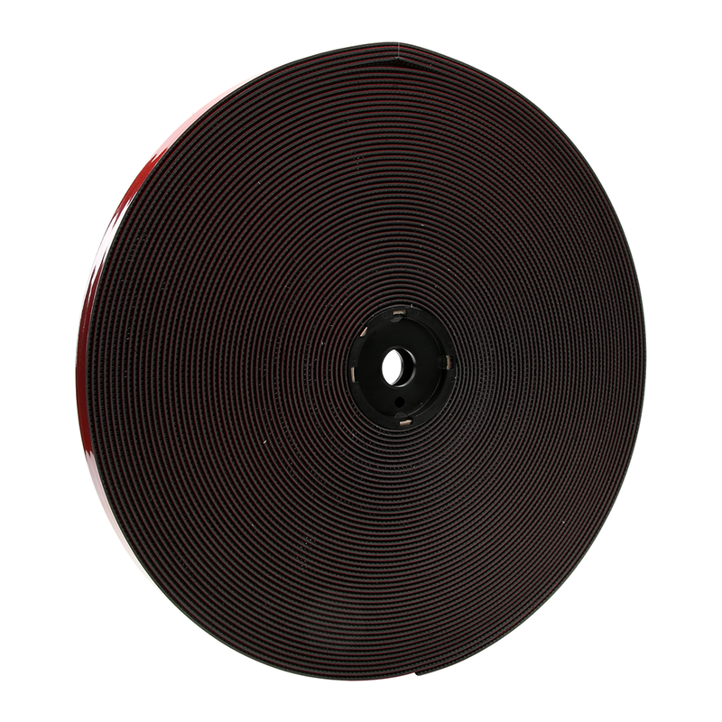 3M Dual Lock Flexibler Druckverschluss SJ3870, Schwarz, 19 mm x 41 m, 6.1 mm, 40 Köpfe/cm², Außenbereich