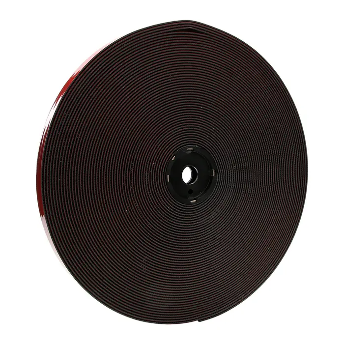 3M Dual Lock Flexibler Druckverschluss SJ3870, Schwarz, 19 mm x 41 m, 6.1 mm, 40 Köpfe/cm², Außenbereich