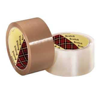 Scotch Verpackungsklebeband 3739, Transparent, 75 mm x 990 m
