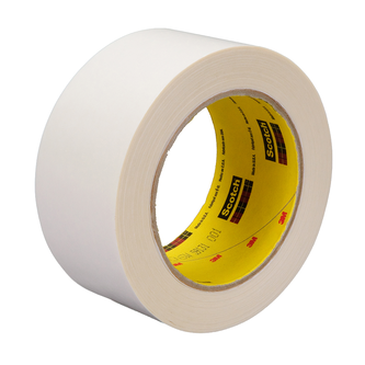 3M Wasserdispergierbares Spleißklebeband für fliegenden Rollenwechsel 906W, Weiß, 19 mm x 50 m, 0.08 mm