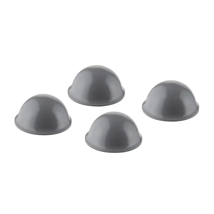 3M Bumpon SJ5027 Elastikpuffer, Grau, 16,0 x 7,9 mm, Klebstoff Natur-Kautschuk R-30