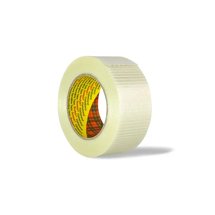 Scotch Bidirektionales Filamentklebeband 8959, Transparent, 50 mm x 50 m, 0.15 mm, einzelverpackt