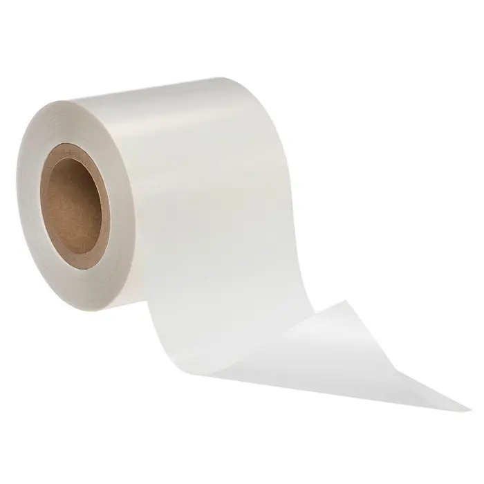 3M Polyesterfolie D85UB, Weiß glossy, Jumbobreite, Variable Rollenabmessung