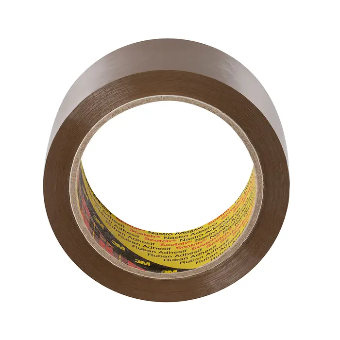 Scotch Hochleistungs-Verpackungsklebeband 3739, Braun, 50 mm x 990 m, 0.056 mm