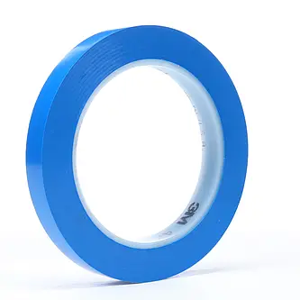 3M Weich-PVC-Klebeband 471, Blau, 16 mm x 33 m, 0.14 mm