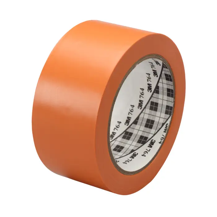 3M Allzweck-PVC-Klebeband 764, Orange, 50 mm x 33 m, 0.13 mm