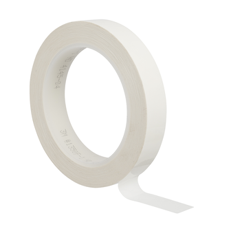 3M ET 1350F-1 Polyesterfolie, Weiß, 19 mm x 66 m x 0,06 mm