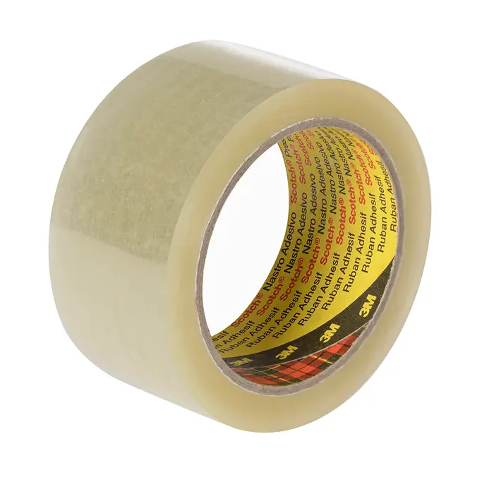 Scotch PP Verpackungsklebeband 309, Braun, 50 mm x 66 m, 0.05 mm