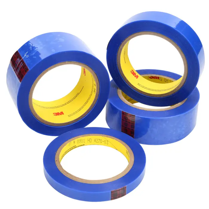3M Polyesterklebeband 8901, Blau, 457.2 mm x 66 m, 0.06 mm