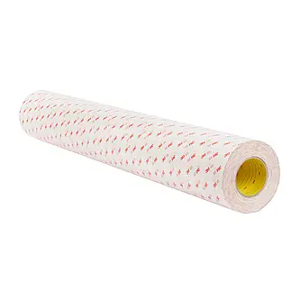 3M Low VOC Doppelseitiges Klebeband mit Vlies-Träger 99015LVC, Weiß, 1000 mm x 50 m, 0.15 mm