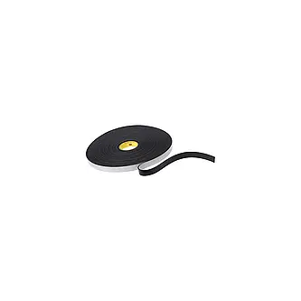 3M Einseitiges Vinyl-Schaumstoff-Klebeband 4718, Schwarz, 12 mm x 33 m, 3.2 mm