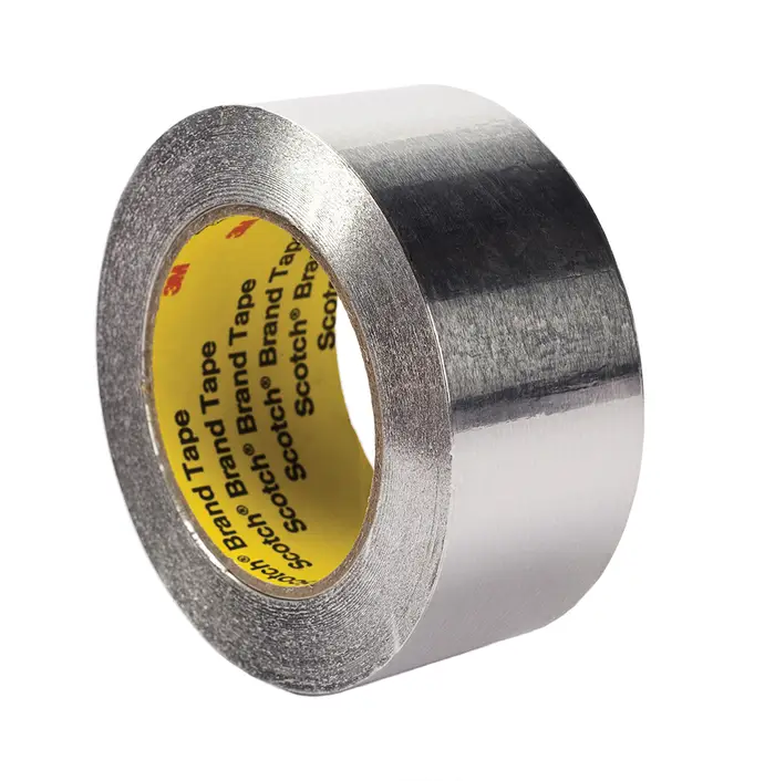 3M Aluminiumklebeband 425, Silber, 75 mm x 55 m, 0.12 mm