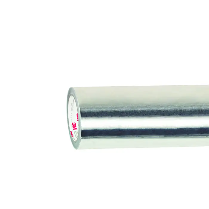 3M ET 1170 Aluminiumfolie, glatt, mit leitfähigem Kleber, Aluminium, 584 mm x 16.5 m x 0.08 mm