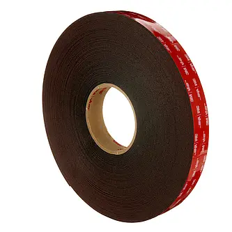 3M VHB Klebeband 5925F, Schwarz, 25 mm x 33 m, 0.6 mm