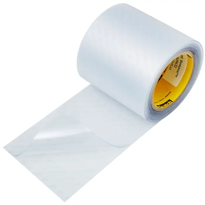 3M Bumpon SJ5616 Elastikpuffer Rollenware, Transparent, 228,6 mm x 0,91 m, Klebstoff Acrylat A-20, Muster