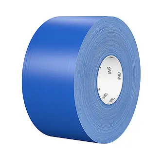 3M Langlebiges Bodenmarkierungsband 971L, Blau, 609.6 mm x 32.9 m, 0.43 mm
