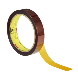 3M 5419 Hochtemperatur Polyimid-Klebeband, Gold, 12,7 mm x 33 m, 0,07 mm
