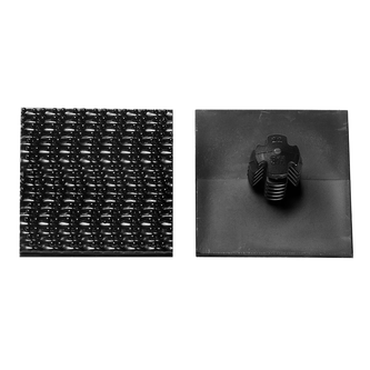 3M Dual Lock Wiederlösbares Befestigungssystem SJ3209, Pop-In Piece Teil, Dichte 250, Schwarz, 26 mm x 26 mm, 5000/Karton