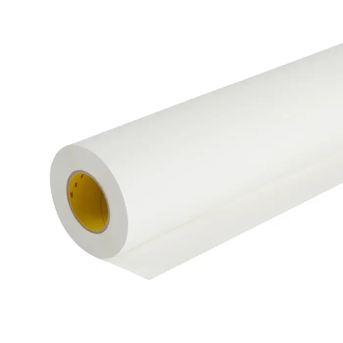 3M Ablösbares Vinyl-Etikettenmaterial 7600, entfernbar, Weiß seidenmatt, 686 mm x 508 m, 0.09 mm