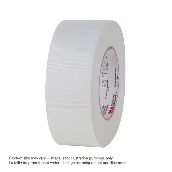 3M ET 79 Glasgewebeband, Weiß, 50 mm x 55 m x 0.18 mm