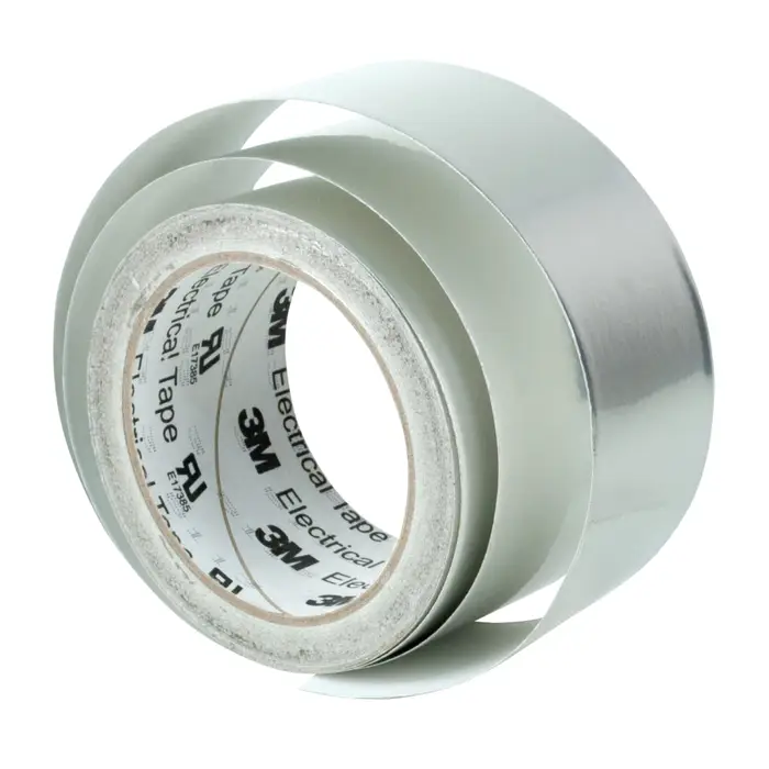 3M ET 1183 Kupferfolie glatt, mit leitfähigem Kleber, Verzinnt, 584 mm x 16,5 m x 0,07 mm