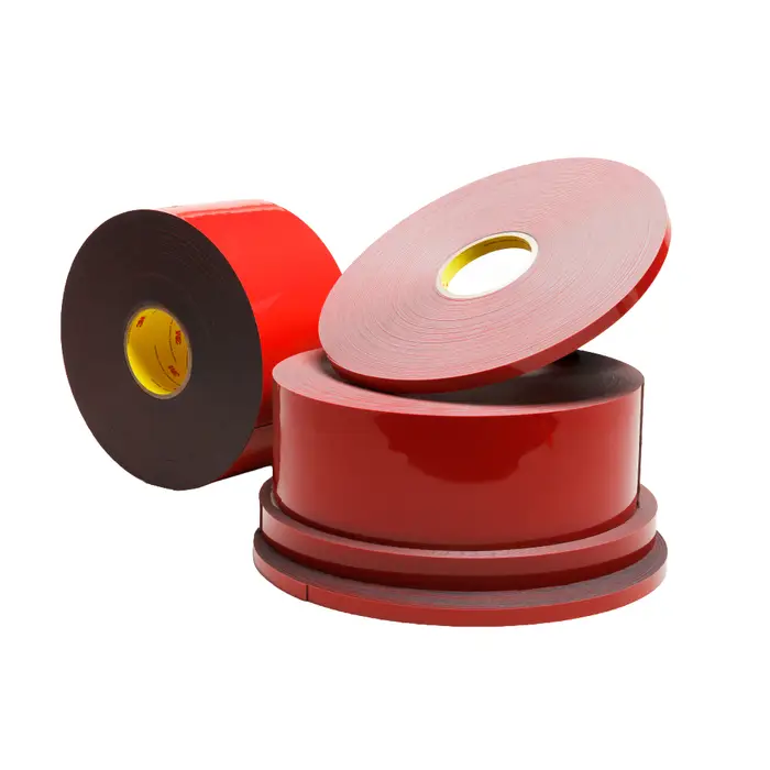 3M 2155 Solar Acrylic Foam Tape, Dunkelgrau, 63 mm x 33 m x 1.55 mm