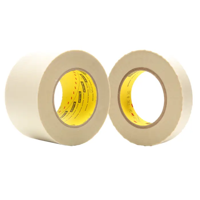 3M Glasgewebe-Klebeband 361, Weiß, 25 mm x 55 m, 0.17 mm, Einzeln verpackt zur bequemen Entnahme
