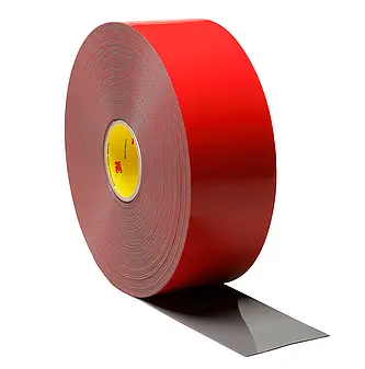 3M Acrylic Foam doppelseitiges Klebeband PX5015F, Grau, 1.5 mm, 6 mm x 33 m