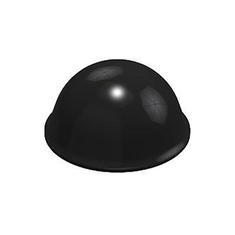 3M Bumpon SJ5017 Elastikpuffer, Schwarz, Sample