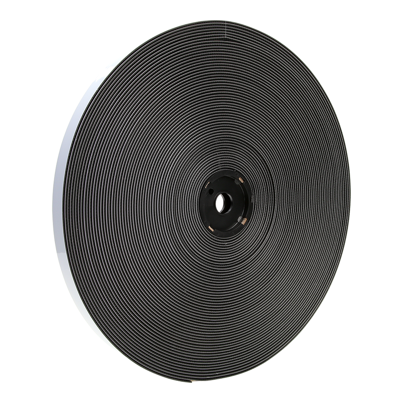 3M Dual Lock Flexibler Druckverschluss SJ3542, Schwarz, 25 mm x 45.7 m, 5.7 mm, 26 Köpfe/cm², Innenbereich