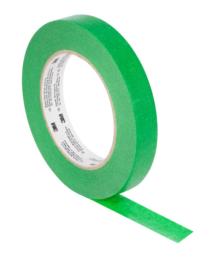 3M UV-beständiges Abdeckband 2814, Grün, 18 mm x 50 m, 0.12 mm