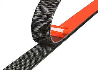 3M Dual Lock Wiederlösbares Befestigungssystem DL400H/GT6008, Dichte 400, schwarz, 25 mm x 45.7 m