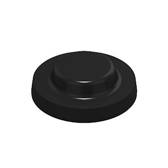 3M Bumpon SJ6115 Elastikpuffer, Schwarz, Sample