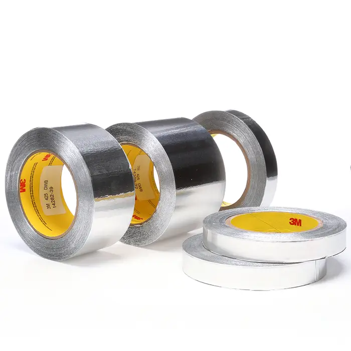 3M Aluminiumklebeband 425, Silber, 25 mm x 55 m, 0.12 mm