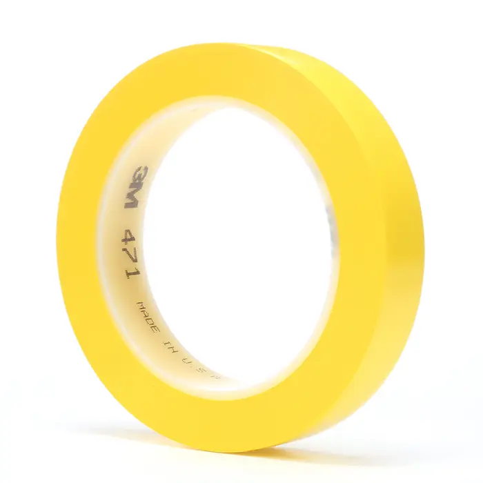 3M Weich-PVC-Klebeband 471, Gelb, 19 mm x 33 m, 0.14 mm