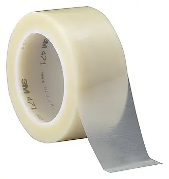 3M Vinyl Klebeband 4712, mit Liner, Transparent, 610 mm x 99 m
