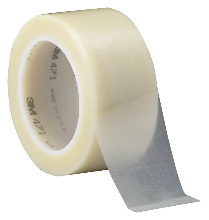 3M Vinyl Klebeband 4712, mit Liner, Transparent, 610 mm x 99 m