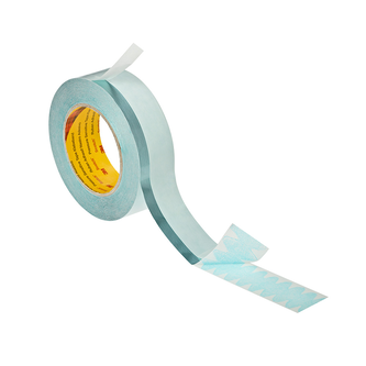 3M Wasserdispergierbares Spleißklebeband für fliegenden Rollenwechsel 9351AL, Blau, 50 mm x 33 m, 0.10 mm