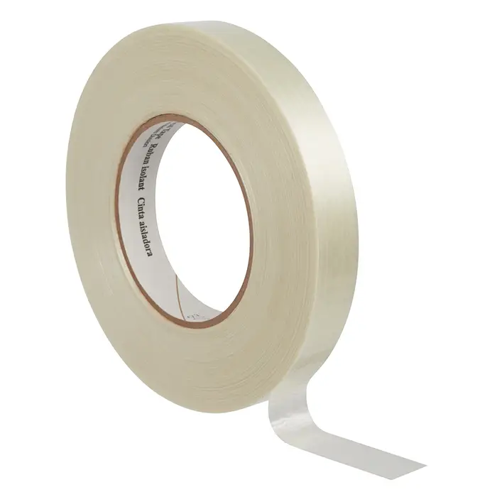 3M ET 45 Polyesterfolie, glasfaserverstärkt, Transparent, 19 mm x 55 m x 0,2 mm