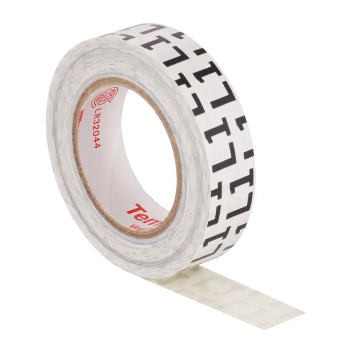 3M Temflex 1700 Vinyl Elektro-Isolierband, Grau, 15 mm x 10 m, 0,17 mm, Schwarz bedruckt "L1"