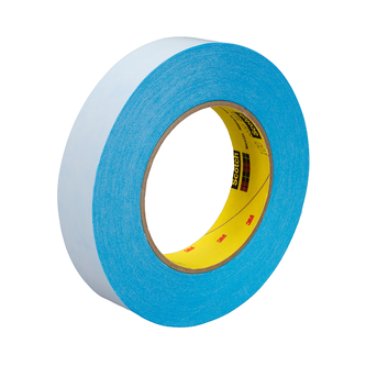 3M Wasserdispergierbares Spleißklebeband für fliegenden Rollenwechsel 906B, Blau, 38 mm x 50 m, 0.08 mm