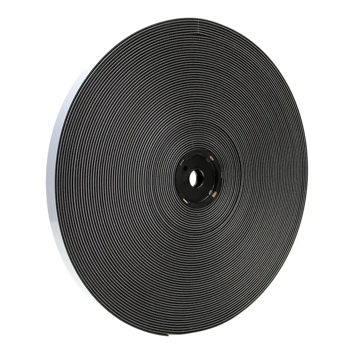 3M Dual Lock Flexibler Druckverschluss SJ3542, Schwarz, 12 mm x 45.7 m, 5.7 mm, 26 Köpfe/cm², Innenbereich