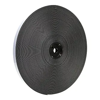 3M Dual Lock Flexibler Druckverschluss SJ3542, Schwarz, 12 mm x 45.7 m, 5.7 mm, 26 Köpfe/cm², Innenbereich