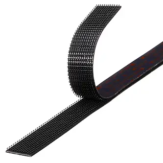 3M Dual Lock Flexibler Druckverschluss SJ3552CF, Schwarz, 25 mm x 5 m, 5.7 mm, 26 Köpfe/cm², Aussenbreich, Musterrolle