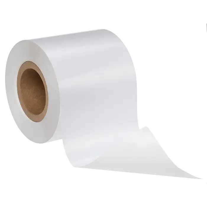 3M Polyester-Etikettenmaterial 7871, Weiß glänzend, Jumbobreite, Variable Rollenabmessung
