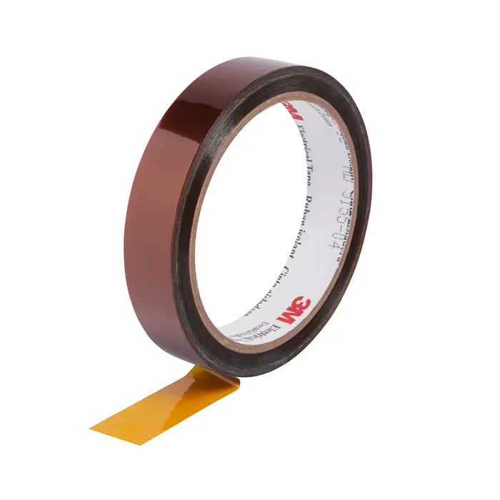 3M ET 92 Polyimidfolie, Bernstein, 6 mm x 33 m x 0.08 mm