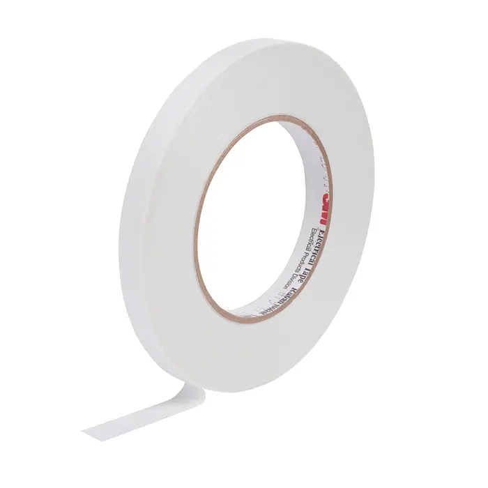 3M ET 79 Glasgewebeband, MC19, Weiß, 12 mm x 55 m x 0.18 mm