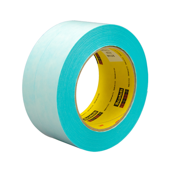 3M Spleißklebeband für fliegenden Rollenwechsel 9356, Blau, 60 mm x 55 m